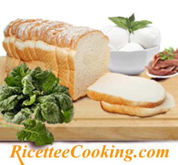 Crostini agli spinaci